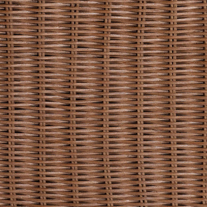 bali & pari  - Detta Sectional in Peanut Brown - Detta-Peanut Brown-Rattan-3PC Sectional Set view 7
