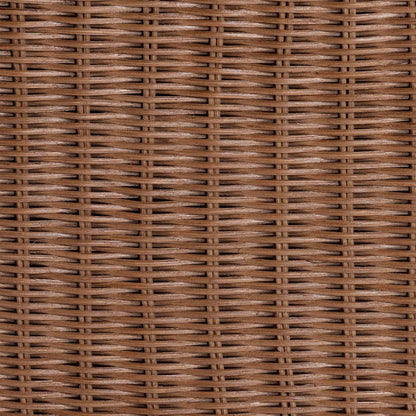 bali & pari  - Detta Sectional in Peanut Brown - Detta-Peanut Brown-Rattan-4PC Sectional Set view 8