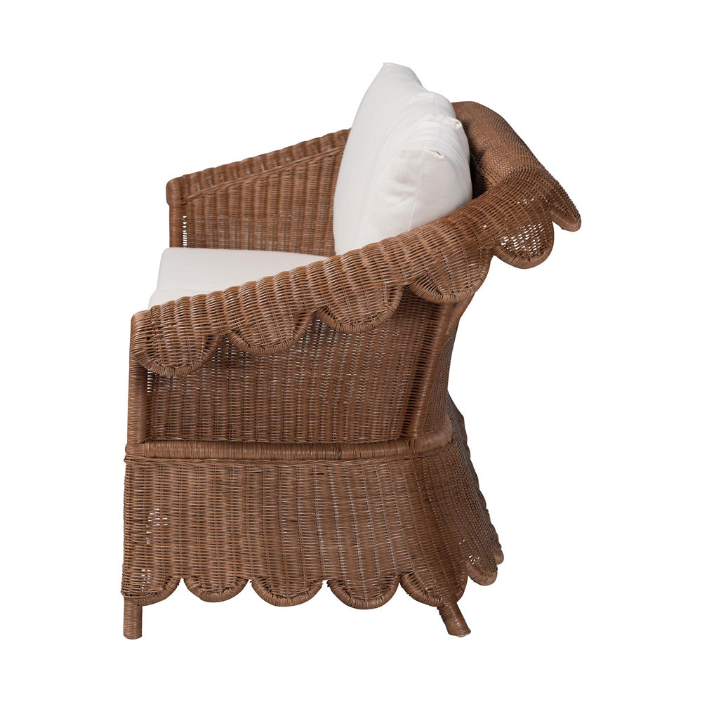 bali & pari  - Detta Sofa in Peanut Brown - Detta-Peanut Brown-Rattan-Cushion-Sofa view 3