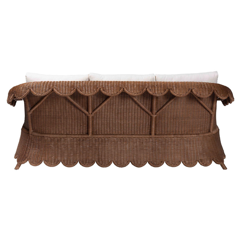 bali & pari  - Detta Sofa in Peanut Brown - Detta-Peanut Brown-Rattan-Cushion-Sofa view 4