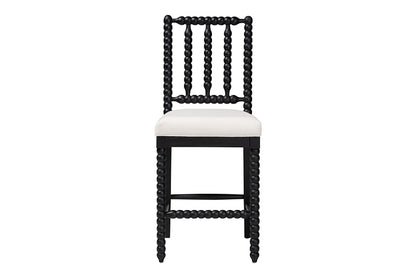 bali & pari - Deya Counter Stool - Deya-Black Wooden-CS view 3