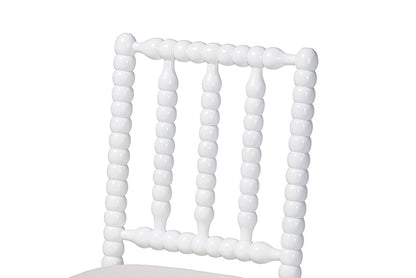 bali & pari - Deya Counter Stool - Deya-White Wooden-CS view 6