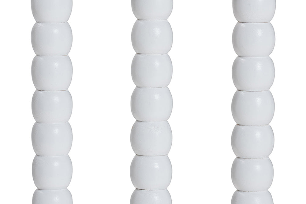 bali & pari - Deya Counter Stool - Deya-White Wooden-CS view 8