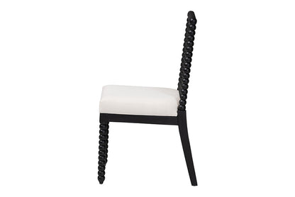 bali & pari - Deya Dining Chair - Deya-Black Wooden-DC view 4