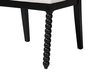bali & pari - Deya Dining Chair - Deya-Black Wooden-DC view 7