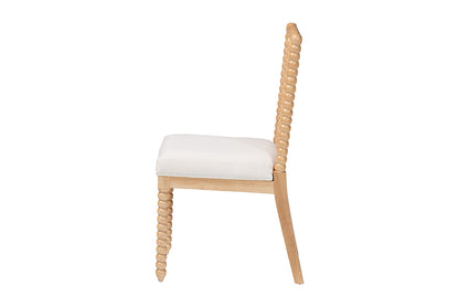 bali & pari - Deya Dining Chair - Deya-Natural Wooden-DC view 4