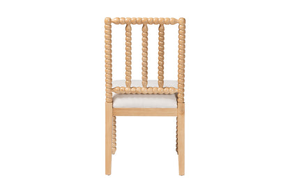 bali & pari - Deya Dining Chair - Deya-Natural Wooden-DC view 5