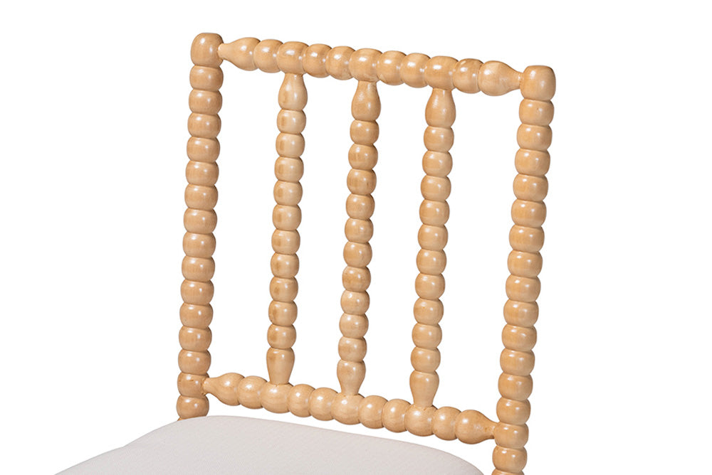 bali & pari - Deya Dining Chair - Deya-Natural Wooden-DC view 6