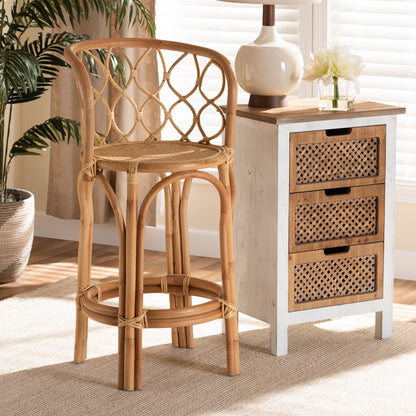 bali & pari - Diana Counter Stool in Natural - Diana-Natural-CS view 6