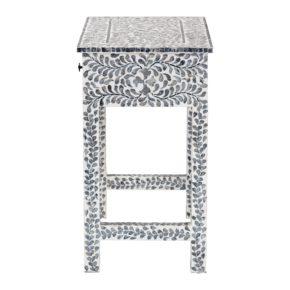 bali & pari - Diata Console Table in Mosaic Black/White - F242-FT12-Console Table view 4