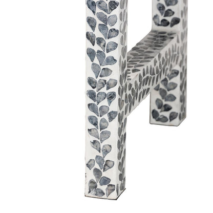 bali & pari - Diata Console Table in Mosaic Black/White - F242-FT12-Console Table view 7