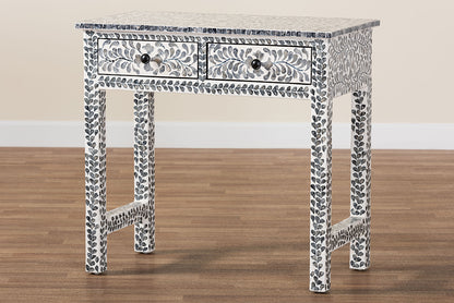bali & pari - Diata Console Table in Mosaic Black/White - F242-FT12-Console Table view 10