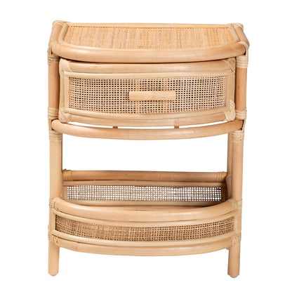 bali & pari - Divitia Nightstand in Natural - WS065-Natural Rattan-NS view 3
