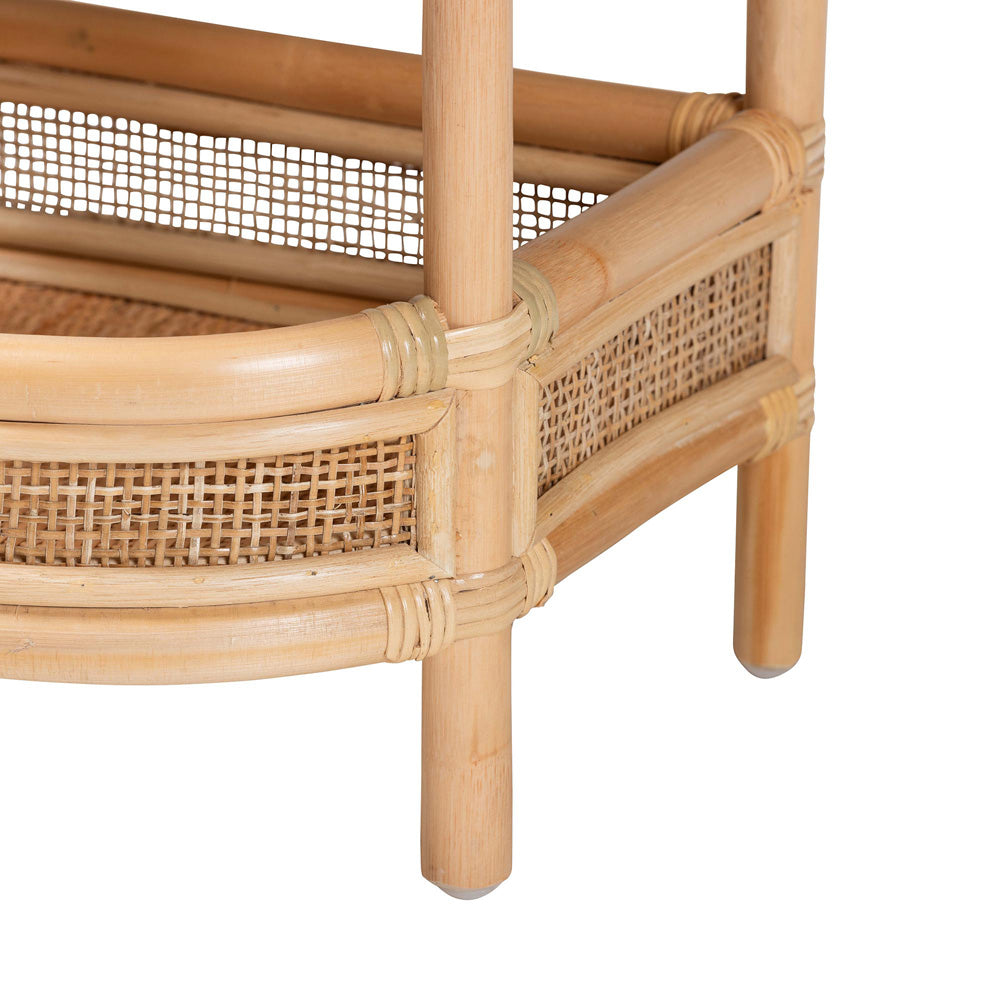 bali & pari - Divitia Nightstand in Natural - WS065-Natural Rattan-NS view 6