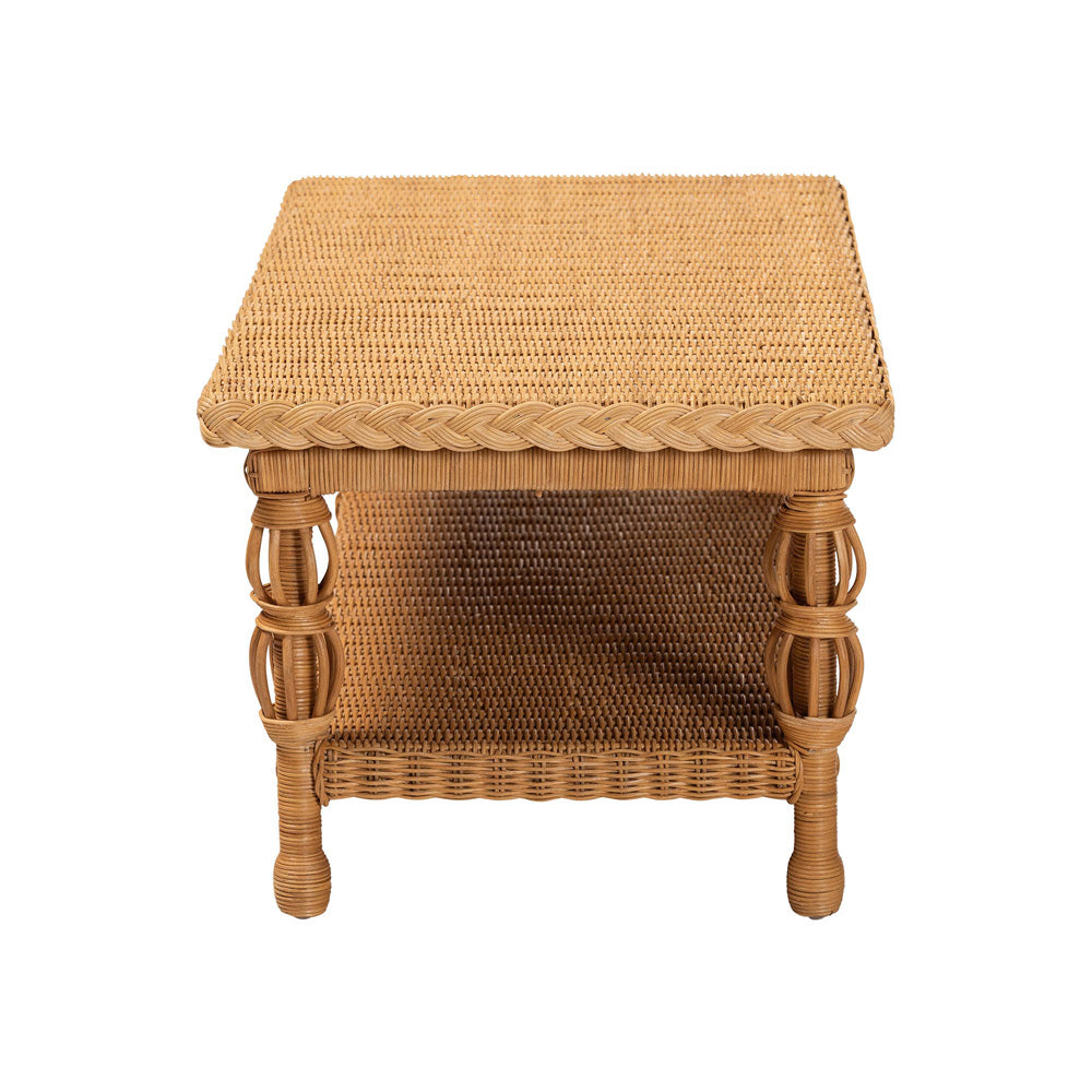 bali & pari - Dolby Coffee Table in Light Honey - Dolby-Light Honey/Rattan-Coffee Table view 3