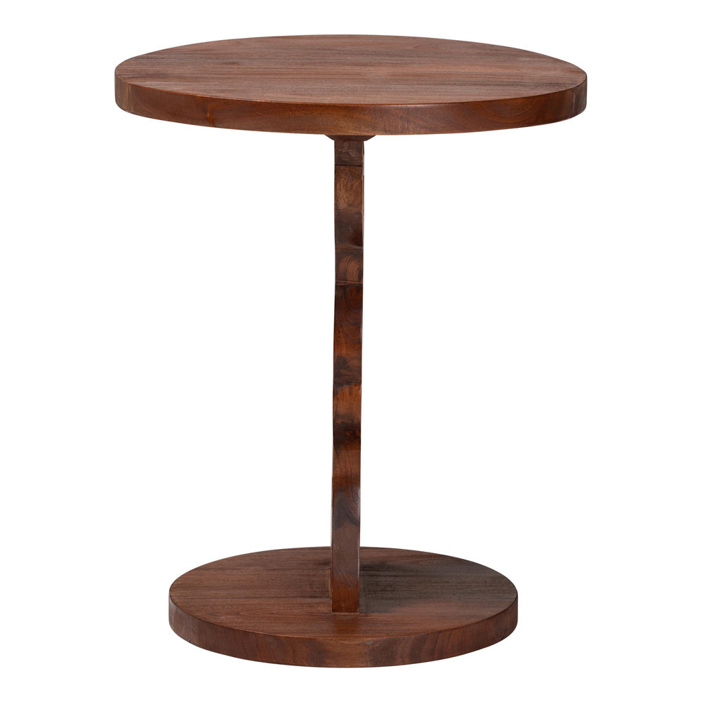 bali & pari - Donna Nightstand in Mahogany Brown - Donna-Light Brown Wooden-NS-Boxed view 3