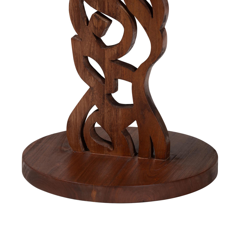 bali & pari - Donna Nightstand in Mahogany Brown - Donna-Light Brown Wooden-NS-Boxed view 4