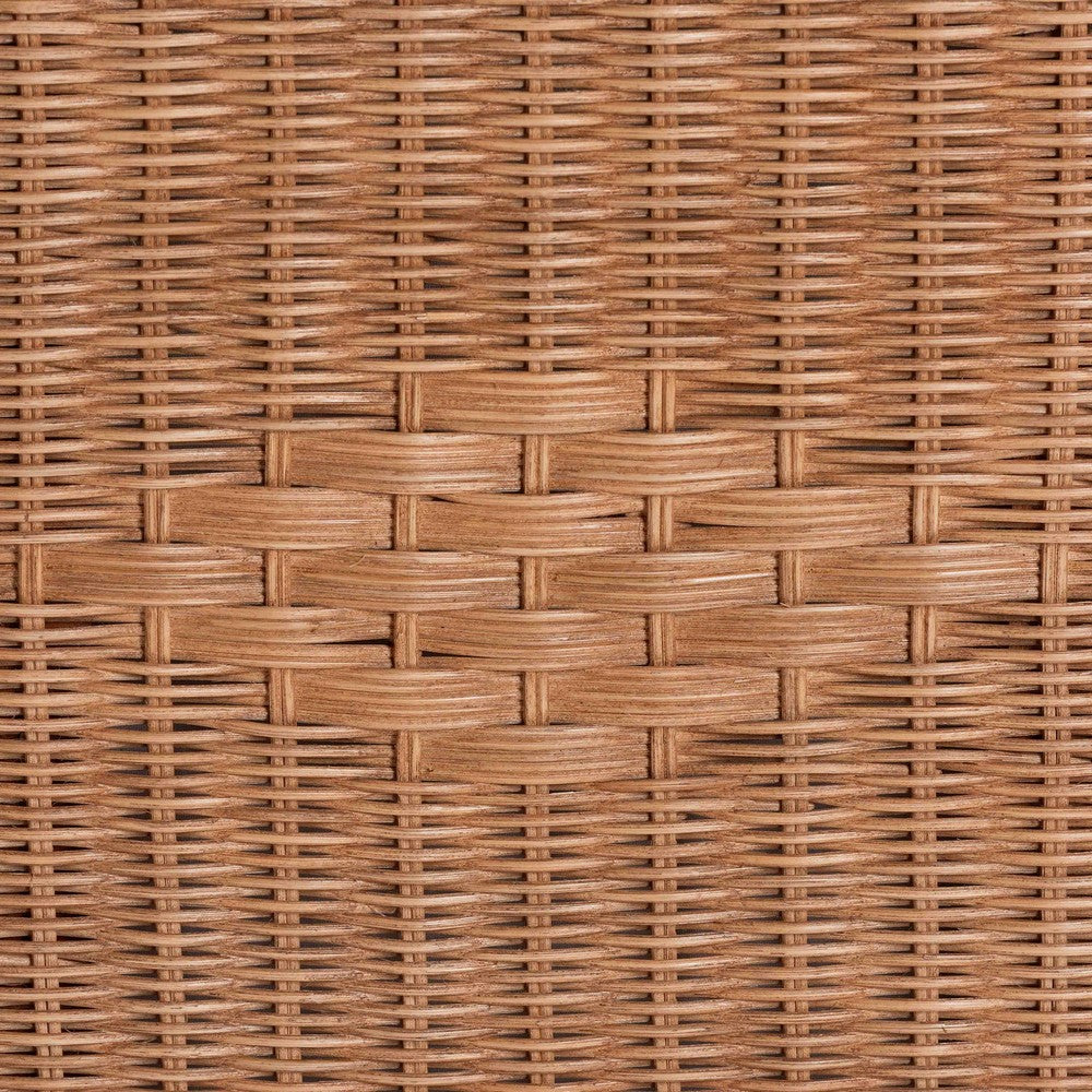 bali & pari - Eamon Storage Bench in Brown - WS133-Brown Rattan-Cushioned Storage Bench view 7