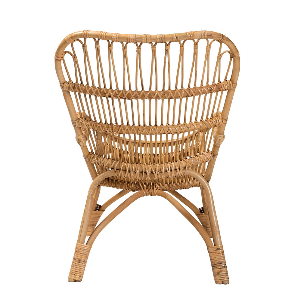 bali & pari - Earvin Chair in Natural Brown - DC8005-Rattan-CC view 4