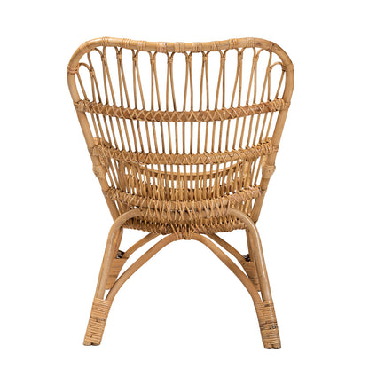 bali & pari - Earvin Chair in Natural Brown - DC8005-Rattan-CC view 4