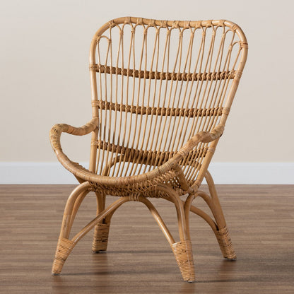bali & pari - Earvin Chair in Natural Brown - DC8005-Rattan-CC view 9