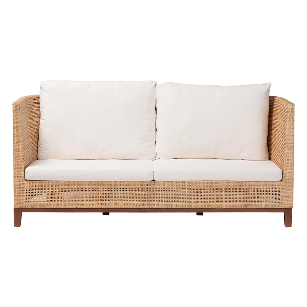 bali & pari  - Edda Sofa in Natural - Edda-Natural-Rattan/Wooden-Cushion-Sofa view 2