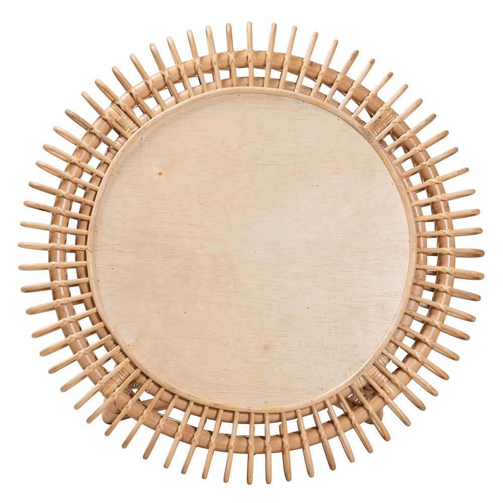bali & pari - Elani Coffee Table in Natural Brown/Light Brown - DC8012-Rattan-CT view 3