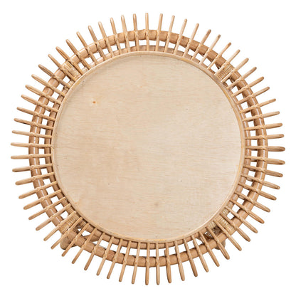 bali & pari - Elani Coffee Table in Natural Brown/Light Brown - DC8012-Rattan-CT view 3