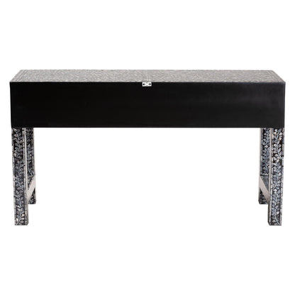 bali & pari - Elara Console Table in Mosaic Black/White - F242-FT16-Console Table view 5
