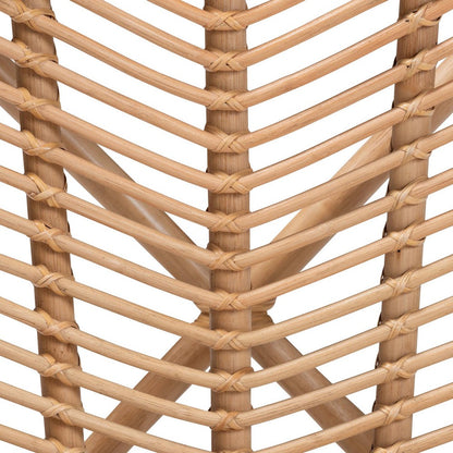 bali & pari - Eliava Chair in Natural Brown - Flower-Natural-AC view 7