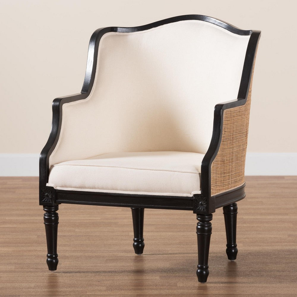 bali & pari - Elizette Chair in Beige/Black - SEA689-Black wood-BM02/White-F00 view 9
