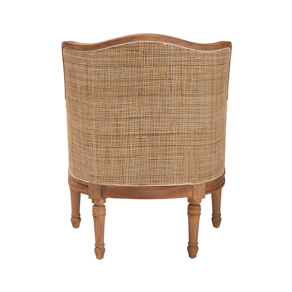 bali & pari - Elizette Chair in Beige/Honey Oak - SEA689-Light wood-NAT01/White-F00 view 4