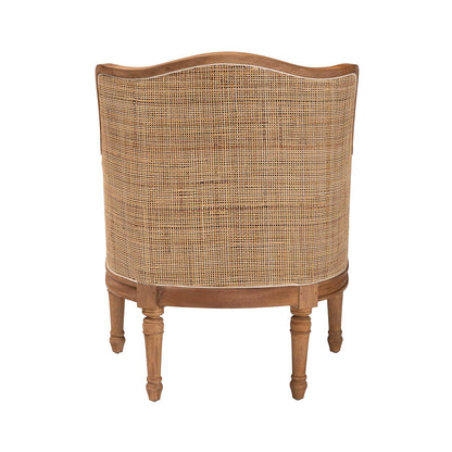 bali & pari - Elizette Chair in Beige/Honey Oak - SEA689-Light wood-NAT01/White-F00 view 4