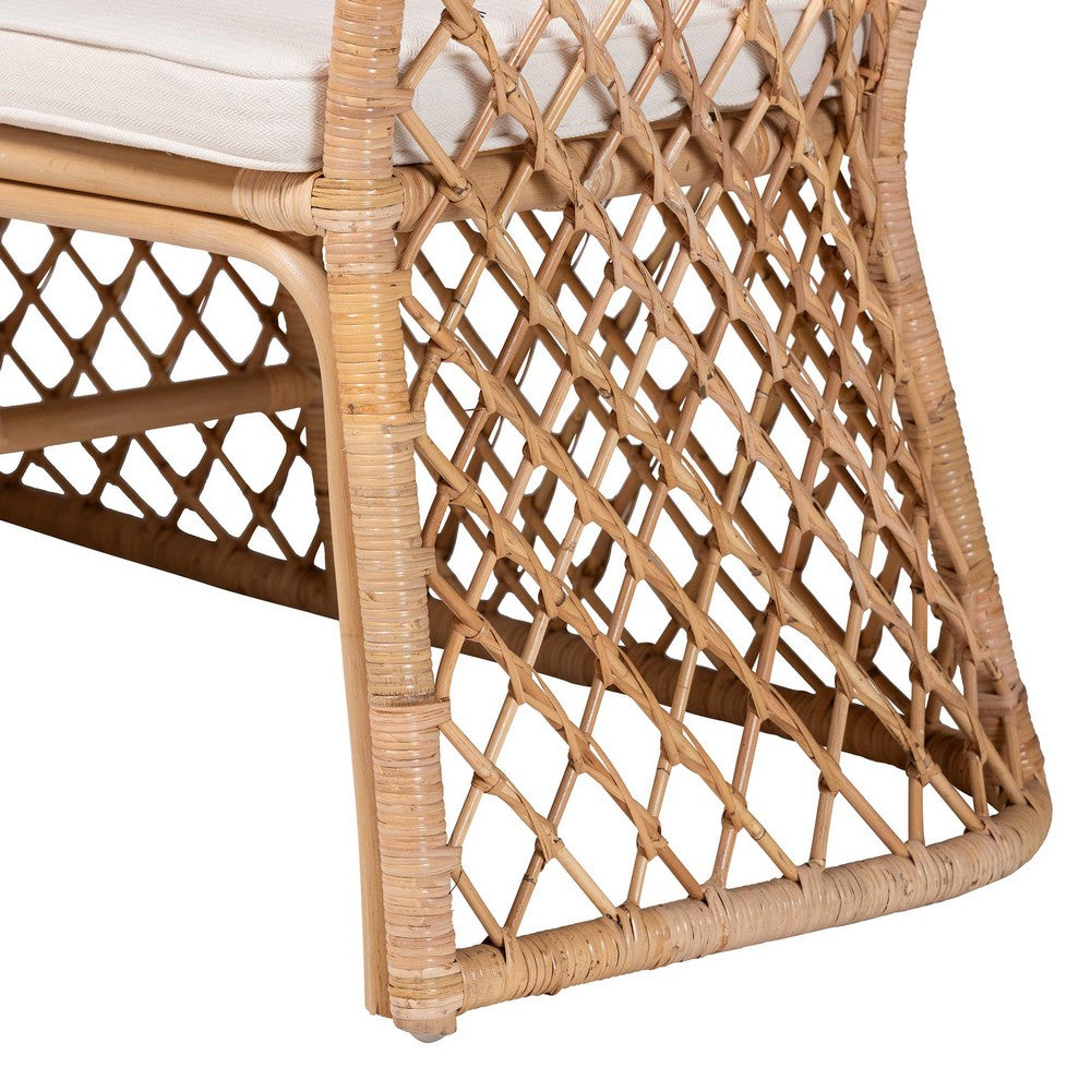 bali & pari - Ellard Dining Set in Light Honey - Aysi/Braided-3PC Dining Set view 7
