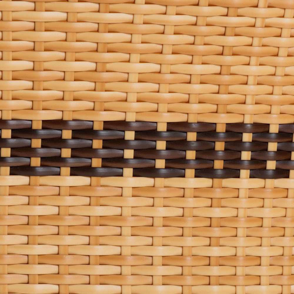 bali & pari  - Elma Counter Stool in Natural Brown/Dark Brown - Elma-Natural/Brown Stripes-Rattan-Cushion-CS view 7