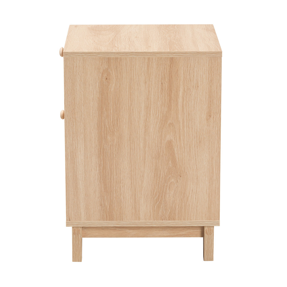 bali & pari - Elsbeth End Table in Light Brown/Natural Brown - LC22040701-Rattan-ET view 4