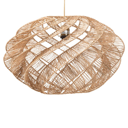 bali & pari - Enola Lampshade in Natural Brown - F247-FT10-Lamp Shade view 1