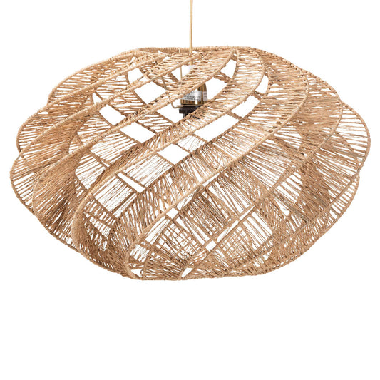 bali & pari - Enola Lampshade in Natural Brown - F247-FT10-Lamp Shade view 1