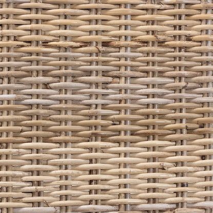 bali & pari - Enver Dining Chair in Greywashed/Brown - Enver-Grey Natural Rattan-DC view 7