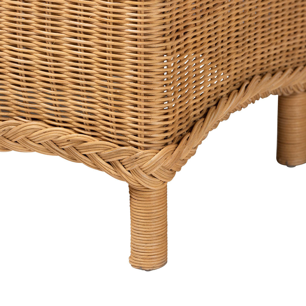 bali & pari - Erla Bench in Light Honey - Indiana-Light Honey Rattan-Bench view 5