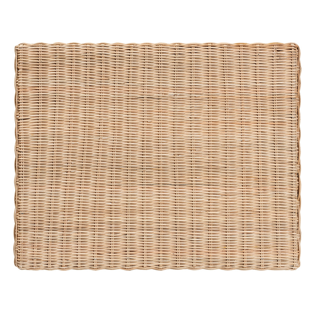 bali & pari - Farica Bench in Natural Brown - DC9050-Rattan-Bench view 5