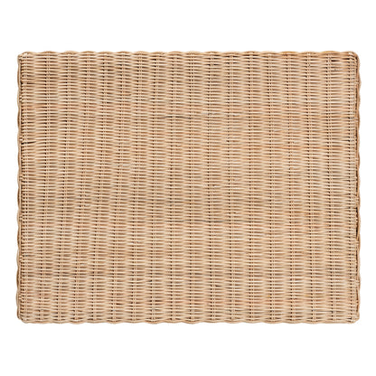 bali & pari - Farica Bench in Natural Brown - DC9050-Rattan-Bench view 5