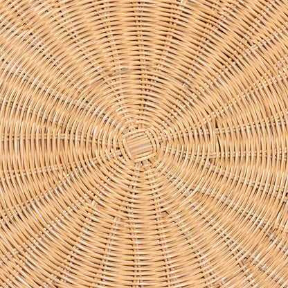 bali & pari - Farrow Dining Table in Light Honey - Braided-Light Honey Rattan-DT view 5