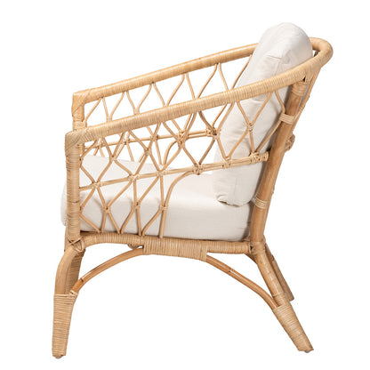 bali & pari - Feya Chair in White/Natural Brown - DC8030-Rattan-CC view 3