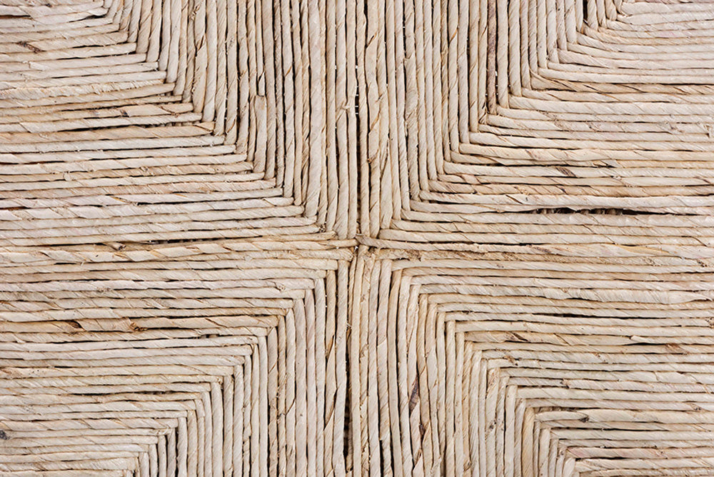 bali & pari  - Fika Dining Chair - Fika-Black Wood/Abaca White Weaving-DC view 5