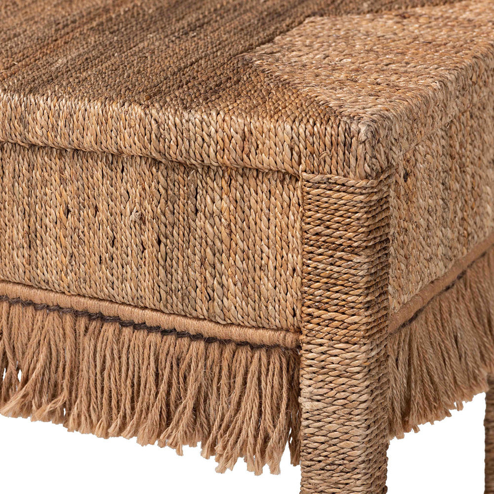 bali & pari - FionaConsole Table in Natural Brown - Fiona-Light Brown Wooden-Console Table view 4