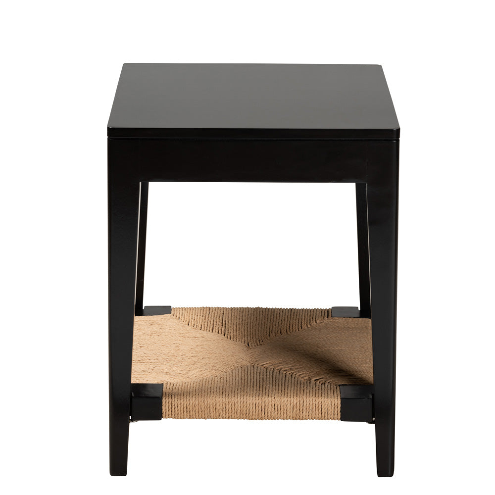 bali & pari - Freya End Table in Black/Natural Brown - FIB1-End Table view 3