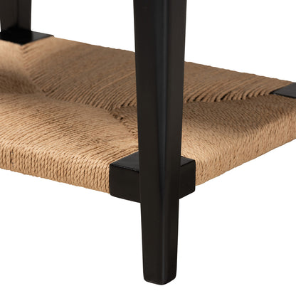 bali & pari - Freya End Table in Black/Natural Brown - FIB1-End Table view 4