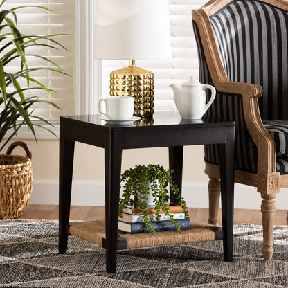 bali & pari - Freya End Table in Black/Natural Brown - FIB1-End Table view 6