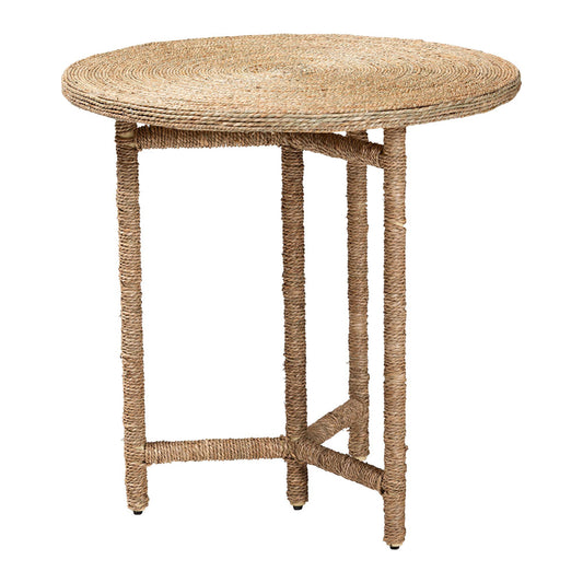 bali & pari - Fumito End Table in Natural Brown - F248-FT1-Seagrass-ET view 1